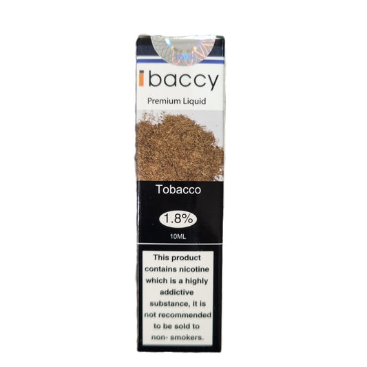 Tobacco Medium 1.8% (18mg/ml) - iBaccy