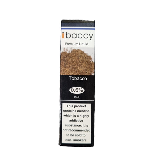 Tobacco Ultra Low 0.6% (12mg/ml) - iBaccy