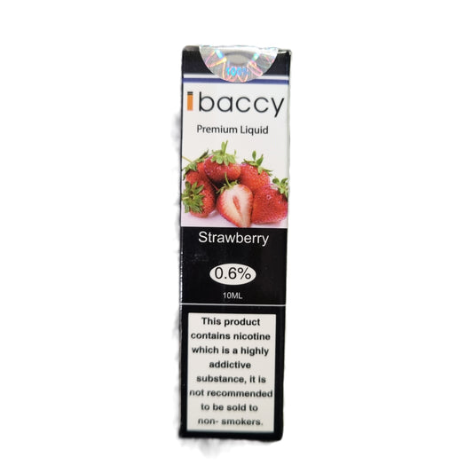 Strawberry Ultra Low 0.6% (12mg/ml) - iBaccy