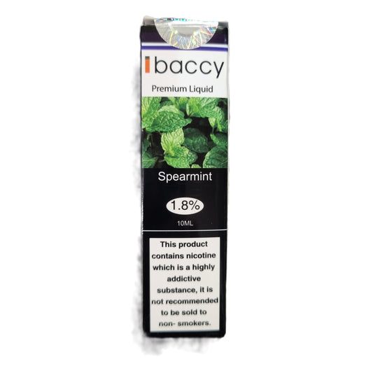 Spearmint Medium 1.8% (18mg/ml) - iBaccy