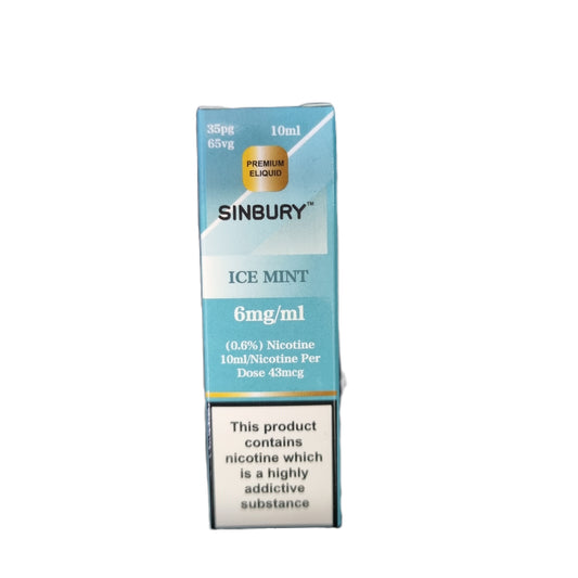 Ice Mint 0.6% (6mg/ml) - Sinbury