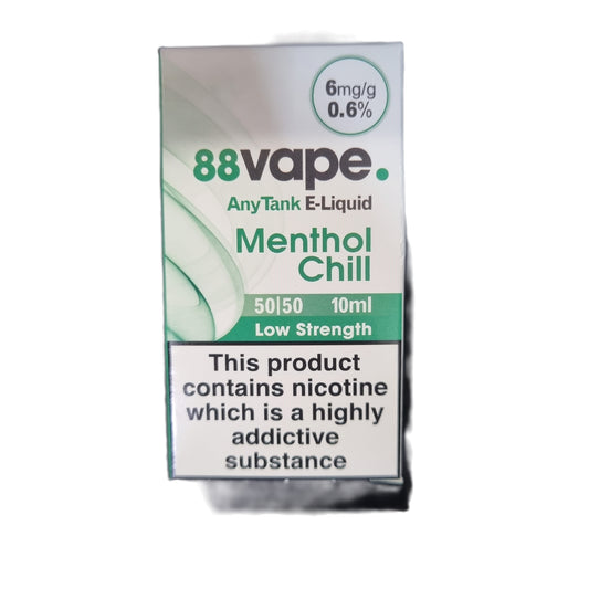 Menthol Chill 0.6% (6mg/ml) - 88Vape