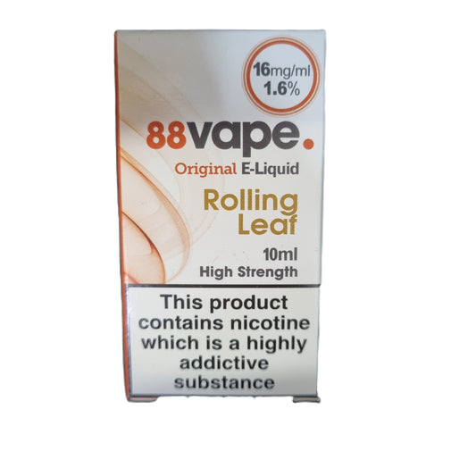 Rolling Leaf 1.6% (16mg/ml) - 88Vape