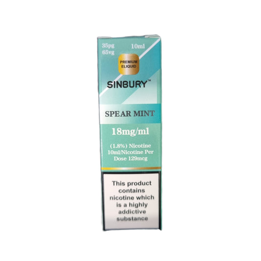 Spearmint 1.8% (18mg/ml) - Sinbury