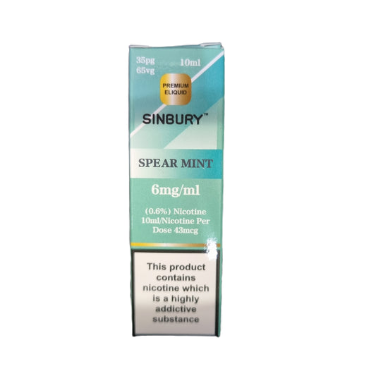 Spearmint 0.6% (6mg/ml) - Sinbury