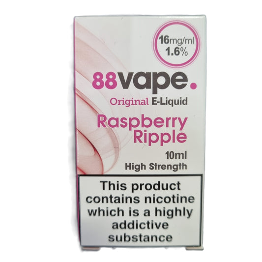 Raspberry Ripple 1.6% (16mg/ml) - 88Vape