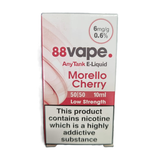 Morello Cherry 0.6% (6mg/ml) - 88Vape