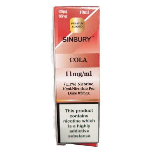 Cola 1.1% (11mg/ml) - Sinbury