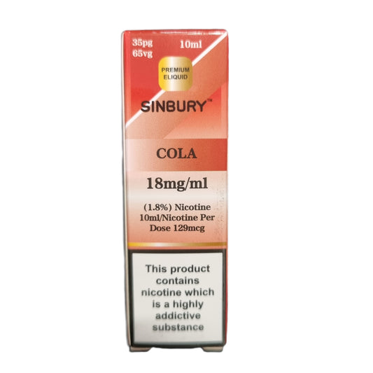 Cola 1.8% (18mg/ml) - Sinbury