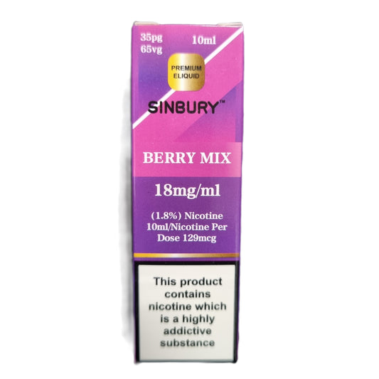 Berry Mix 1.8% (18mg/ml) - Sinbury