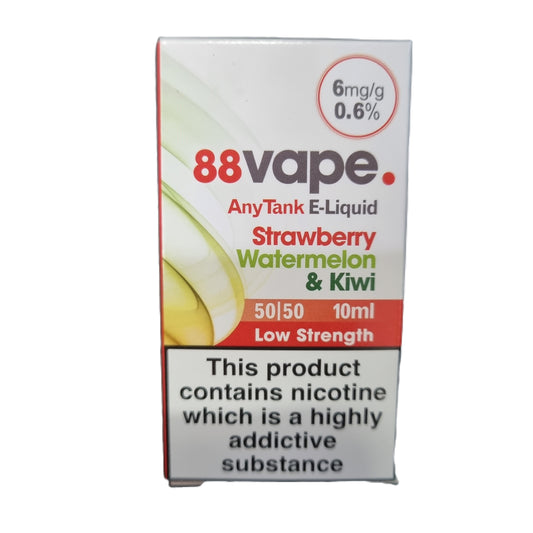 Strawberry Watermelon Kiwi 0.6% (6mg/ml) - 88Vape