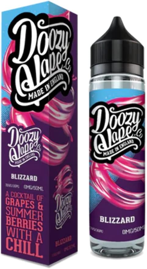 Blizzard (Grapes & Berries Ice) 50ml - Doozy Vape