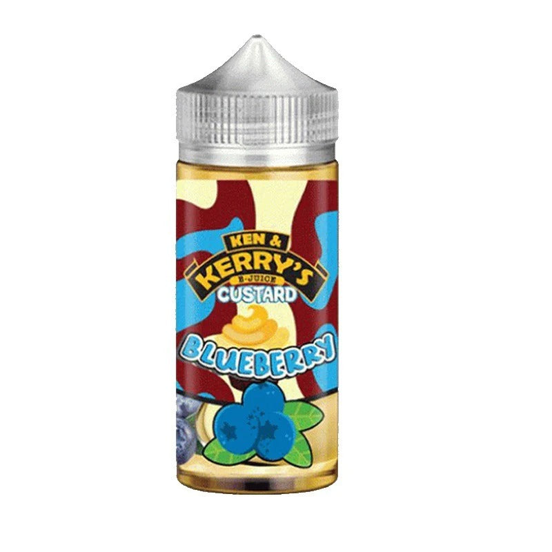 Blueberry Custard 100ml - Ken & Kerry's