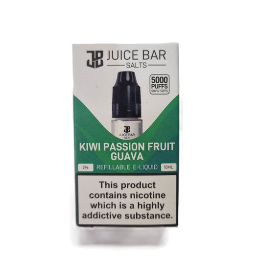 Kiwi Passion Fruit Guava (20mg/2%) - Juice Bar Salts