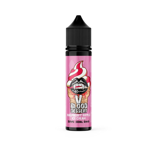 Raspberry Ripple Ice Cream 50ml - V Blood