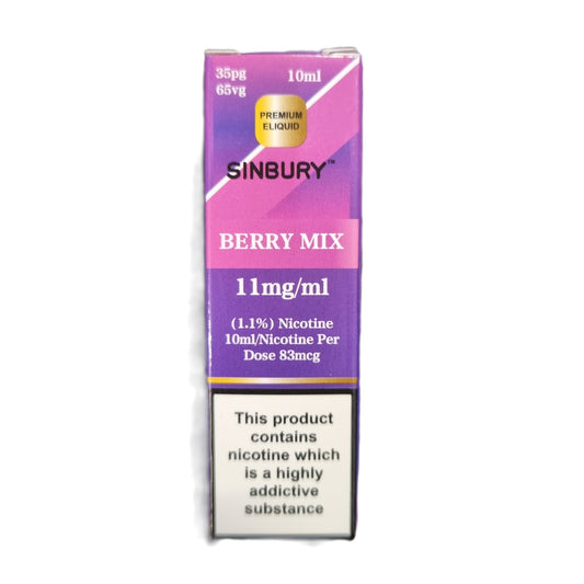 Berry Mix 1.1% (11mg/ml) - Sinbury