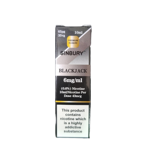 Blackjack 0.6% (6mg/ml) - Sinbury