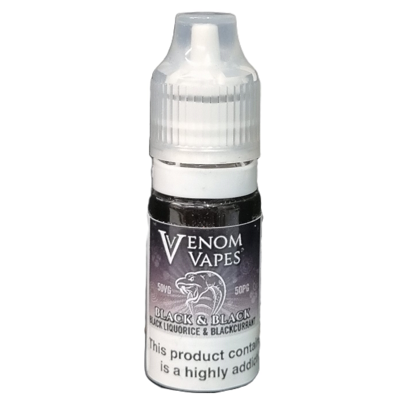 Black & Black 1.8% (18mg/ml) - Venom Vapes