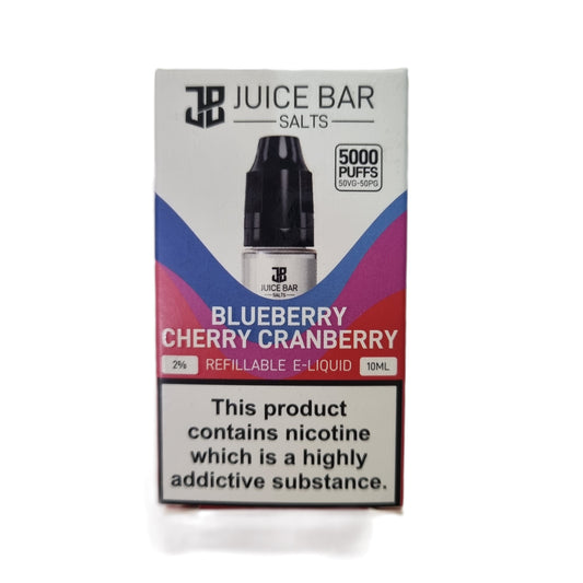 Blueberry Cherry Cranberry (20mg/2%) - Juice Bar Salts