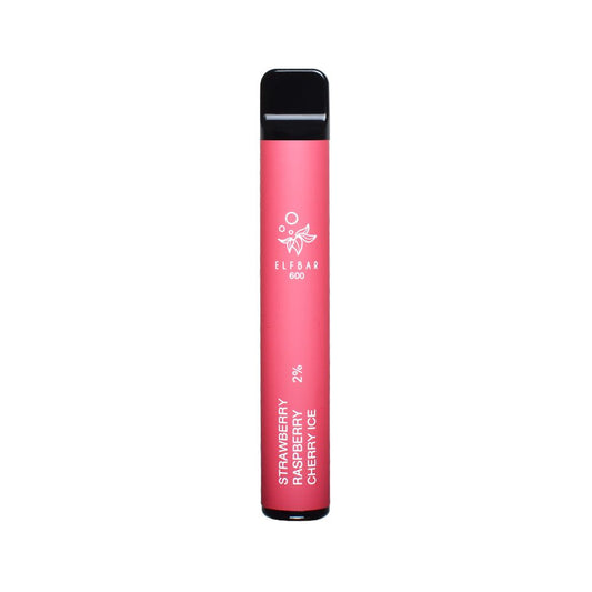 Strawberry Raspberry Cherry Ice – Elf Bar 600