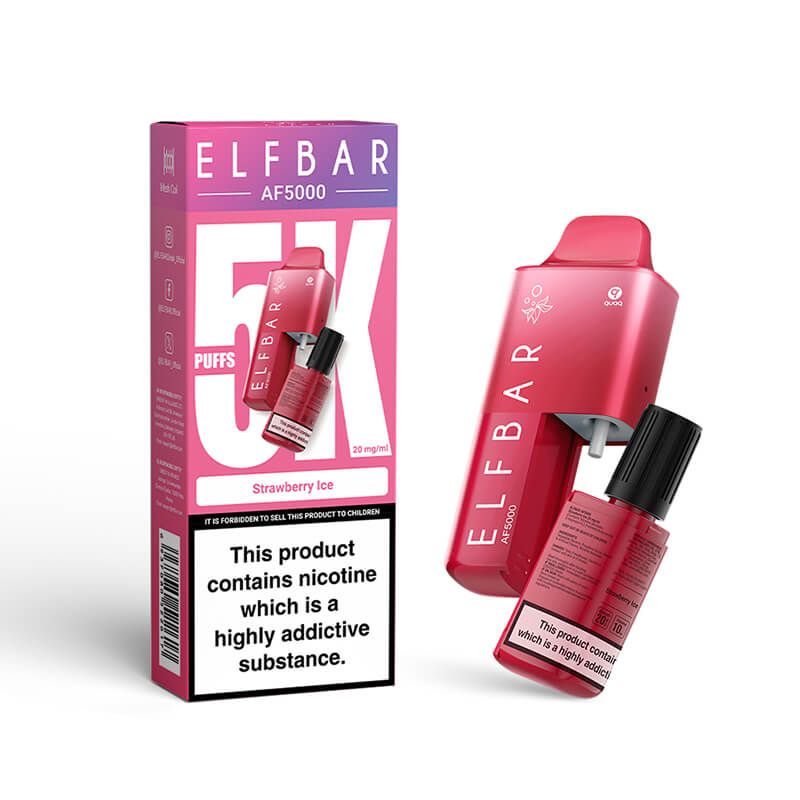 Strawberry Ice - Elf Bar AF5000