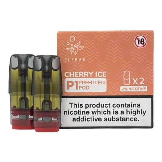 Cherry Ice - 2 x Elf Bar Mate P1 Pods