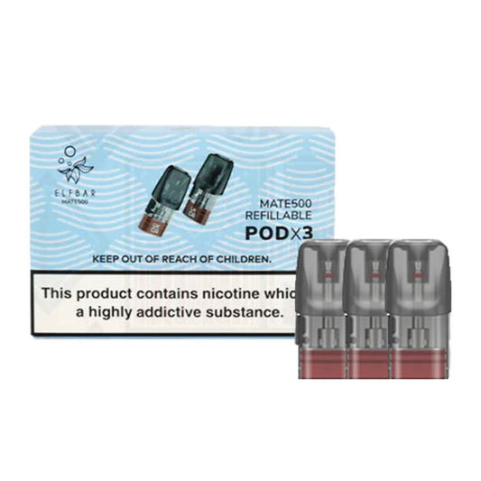 Refillable Pods (3 Pack) - Elf Bar Mate P1 Pods