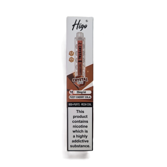 Fizzy Cherry Cola - Higo Crystal Bar 600