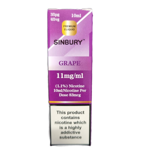 Grape 1.1% (11mg/ml) - Sinbury