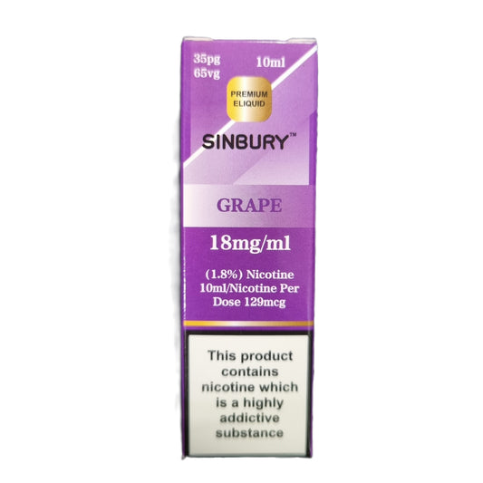 Grape 1.8% (18mg/ml) - Sinbury