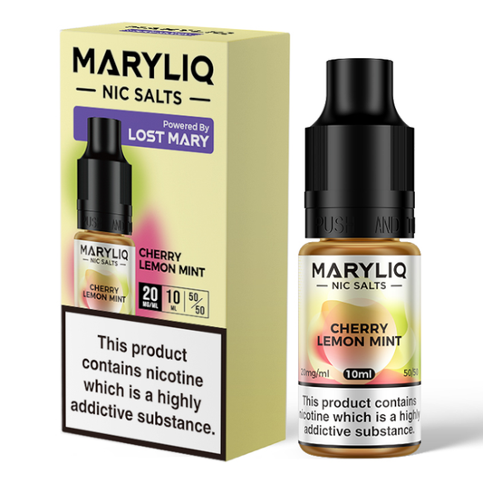 Cherry Lemon Mint (20mg/2%) - MaryLiq Salts