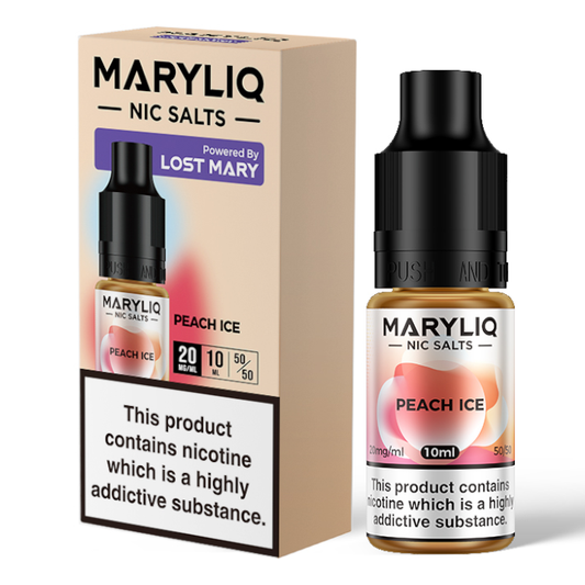 Peach Ice (20mg/2%) - MaryLiq Salts