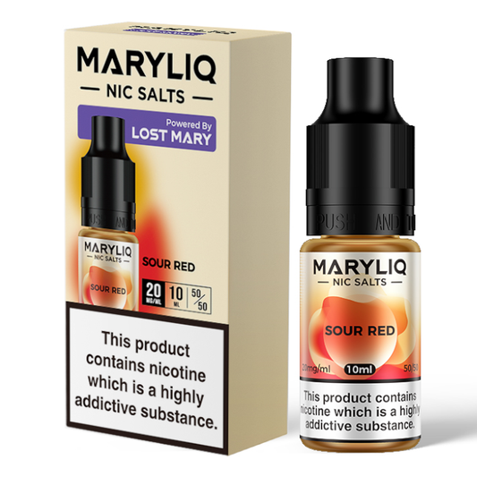 Sour Red (20mg/2%) - MaryLiq Salts