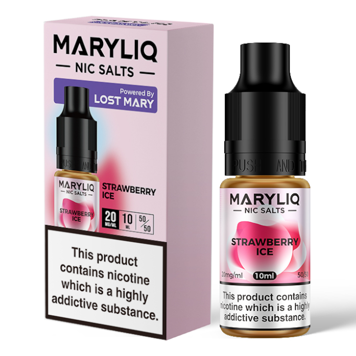 Strawberry Ice (20mg/2%) - MaryLiq Salts