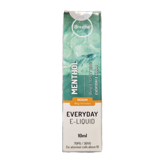 Menthol Medium 1.8% (18mg/ml) - iBreathe