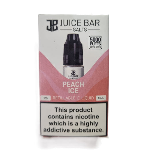 Peach Ice (20mg/2%) - Juice Bar Salts