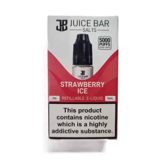 Strawberry Ice (20mg/2%) - Juice Bar Salts