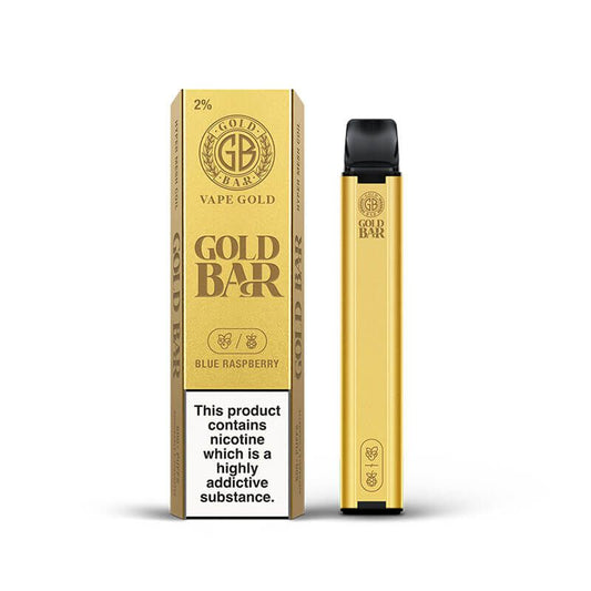 Blue Raspberry - Gold Bar 600